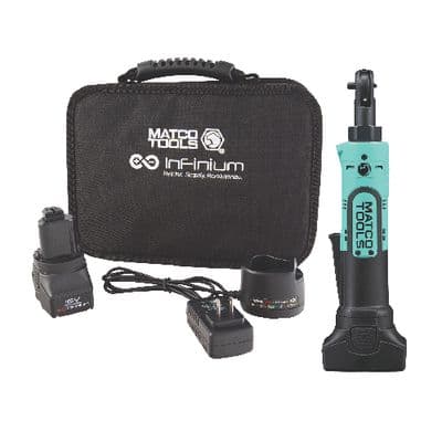 16V CORDLESS INFINIUM™ 1/4" BRIDGED RATCHET KIT - TEAL 