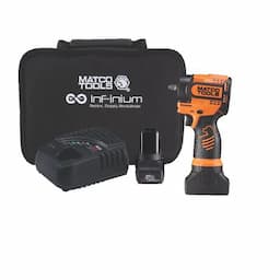 16V CORDLESS INFINIUM™ 1/4" DRIVE STUBBY IMPACT WRENCH KIT - ORANGE
