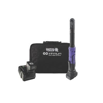 16V CORDLESS INFINIUM™ 1/4" EXTENDED SEALED HEAD RATCHET KIT - PURPLE
