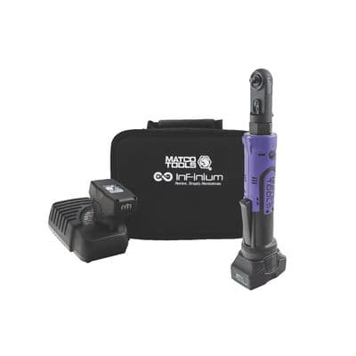 16V CORDLESS INFINIUM™ 1/4" SEALED HEAD RATCHET KIT - PURPLE