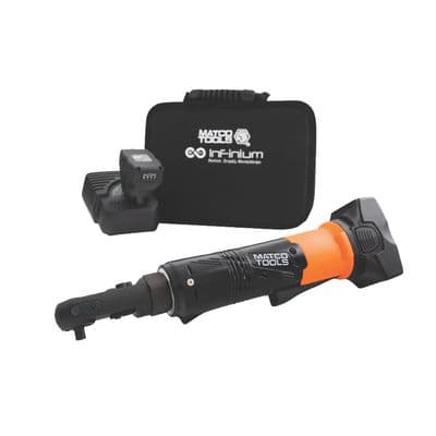 16V CORDLESS INFINIUM™ 1/4" DRIVE SEALED HEAD RATCHET KIT - ORANGE