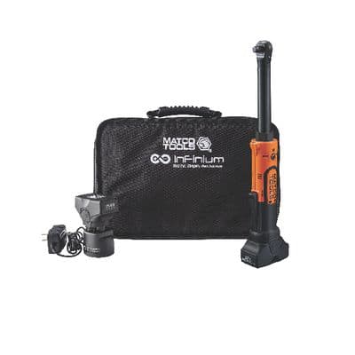 16V CORDLESS INFINIUM™ 3/8" DRIVE EXTENDED RATCHET KIT - ORANGE