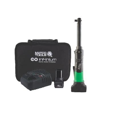 16V CORDLESS INFINIUM™ 3/8" DRIVE LONG REACH RATCHET KIT - GREEN