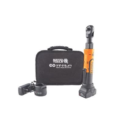 16V CORDLESS INFINIUM™ 3/8" DRIVE HIGH SPEED RATCHET KIT -  ORANGE 