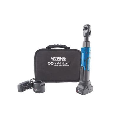 16V CORDLESS INFINIUM™ 3/8" DRIVE HIGH SPEED RATCHET KIT - BLUE 