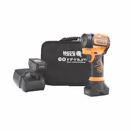 16V CORDLESS INFINIUM™ 3/8" DRIVE STUBBY IMPACT WRENCH KIT - ORANGE