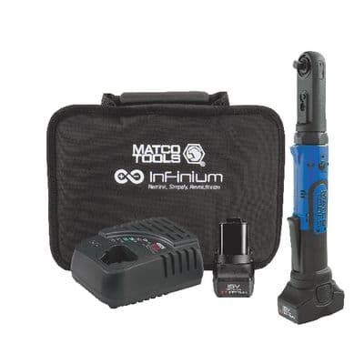 16V CORDLESS INFINIUM™ 3/8" SEALED HEAD RATCHET KIT - BLUE