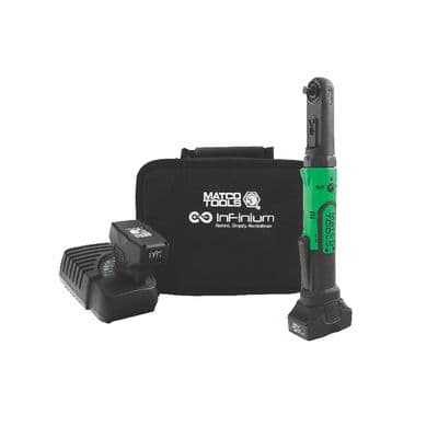 16V CORDLESS INFINIUM™ 3/8" SEALED HEAD RATCHET KIT - GREEN