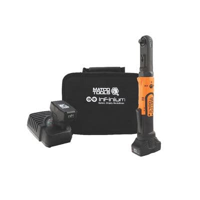 16V CORDLESS INFINIUM™ 3/8" SEALED HEAD RATCHET KIT - ORANGE