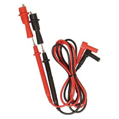 10' TEST LEADS WITH SCREW-ON ALLIGATOR CLIPS