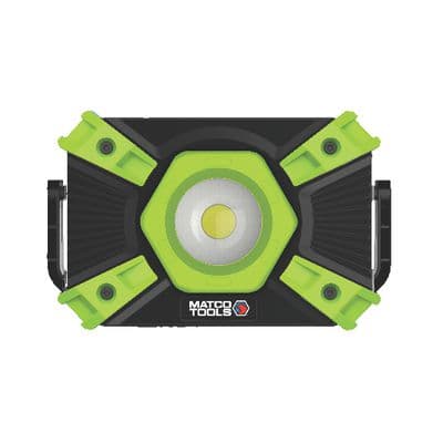 2000 LUMEN RECHARGEABLE INFINITY FOCUSING FLOODLIGHT - GREEN