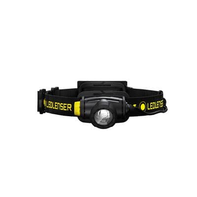 LEDLENSER H5R WORK 500 LUMENS RECHARGEABLE HEADLAMP-BLACK