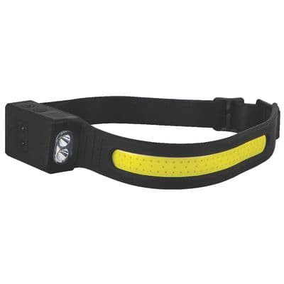 DUAL LED STRIP HEADLAMP WITH MOTION SENSOR