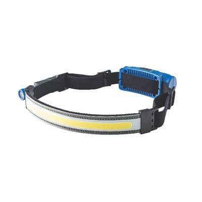 700 LUMEN DUAL LED STRIP AND PIVOTING HEADLAMP WITH MOTION SENSOR - BLUE
