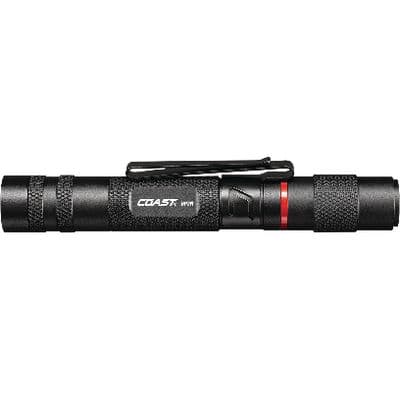COAST HP2R 250 LUMEN RECHARGEABLE PEN LIGHT - BLACK