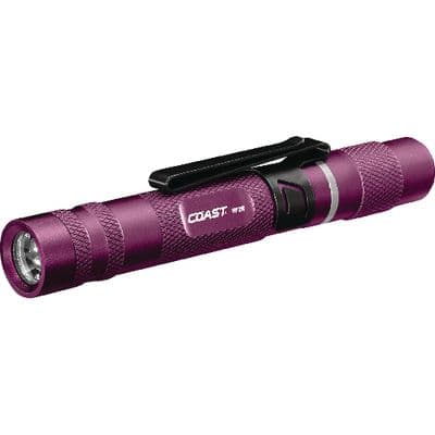COAST HP2R 280 LUMEN RECHARGEABLE PEN LIGHT - PURPLE
