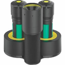 I7R DOUBLE BATTERY RECHARGEABLE FLASHLIGHT