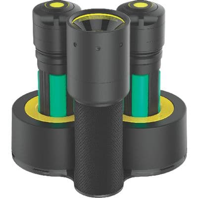 I7R DOUBLE BATTERY RECHARGEABLE FLASHLIGHT
