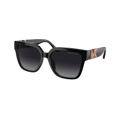 MICHAEL KORS KARLIE BLACK WITH BLACK/GREY GRADIENT POLARIZED LENSES