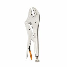 10" CURVED JAW LOCKING PLIERS W/ CUTTER ORANGE