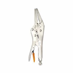 9" LONG NOSE LOCKING PLIERS ORANGE