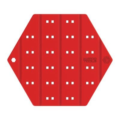 BENDABLE MAGNETIC MAT - RED
