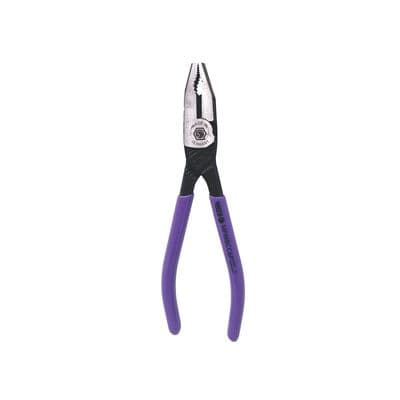 6" MIG-BITE COMBINATION PLIERS - PURPLE