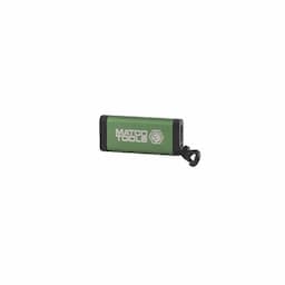 ALUMINUM BATTERY POWERED KEY CHAIN FLOOD LIGHT - GREEN