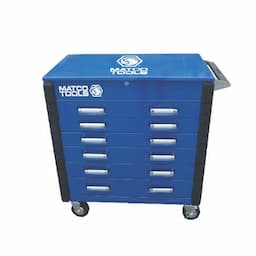 35" x 21" MSC4FD ROLLING TOOL CART (BLUE/CHROME)