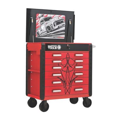 35" x 21" MSC4FD ROLLING TOOL CART MAX GRUNDY SERIES #2