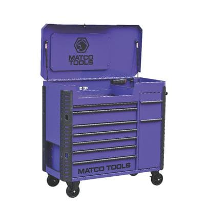 50" X 24" MSC5X SIDEKICK™ READY POWER TOOL CART (ELECTRIC PURPLE/BLACK)