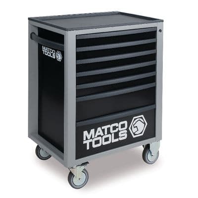 29" x 18" MSC7 WORKTOP TOOL CART (BLACK/GRAY)