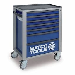 29" x 18" MSC7 WORKTOP TOOL CART (BLUE/GRAY)