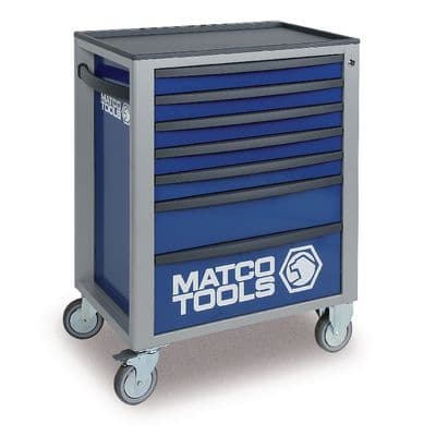 29" x 18" MSC7 WORKTOP TOOL CART (BLUE/GRAY)