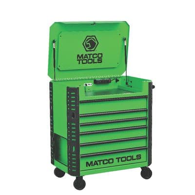 38" X 24" MSCX SIDEKICK™ READY TOOL CART (SCREAMIN' GREEN™/BLACK)