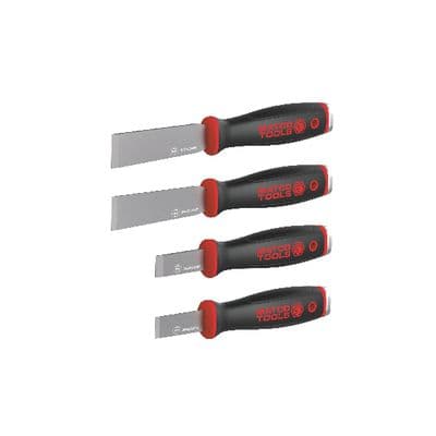 STRIKING SCRAPER SET - RED