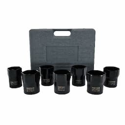 1/2" DRIVE 7 PIECE WHEEL BEARING LOCKNUT SOCKET SET