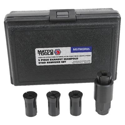5 PIECE EXHAUST MANIFOLD STUD REMOVER SET