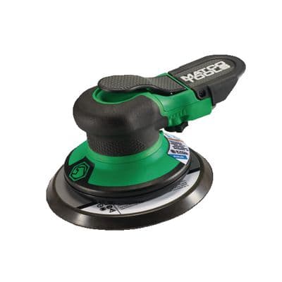 3/16" RANDOM ORBITAL PNEUMATIC LOW NOISE 6" PALM SANDER - GREEN