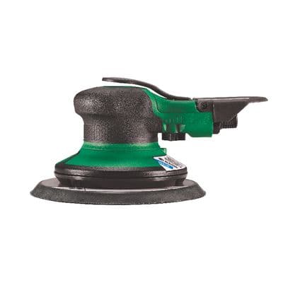 3/32" RANDOM ORBITAL PNEUMATIC COMFORT 6" PALM SANDER - GREEN