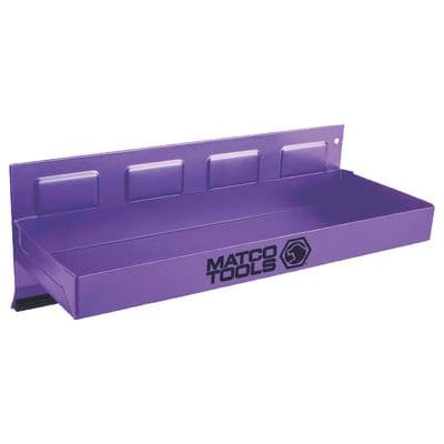 12" MAGNETIC STORAGE SHELF - PURPLE