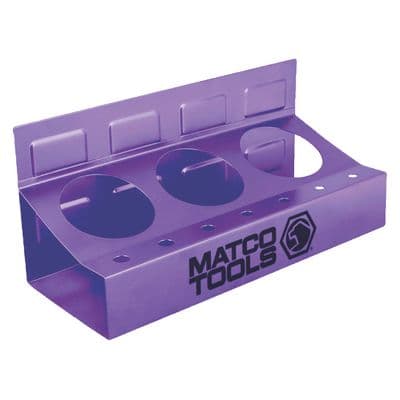 MAGNETIC SPRAY CAN AND SCREWDRIVER HOLDER - PURPLE