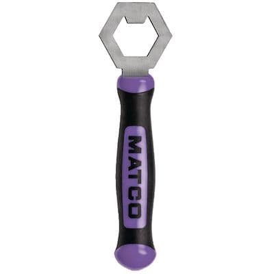 RATCHET BOTTLE OPENER, PURPLE