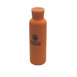 STAINLESS STEEL BOTTLE WITH BLUETOOTH SPEAKER - ORANGE