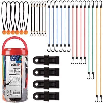 30 PIECE BUNGEE CORD SET