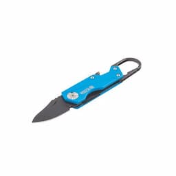 CARABINER FOLDING KNIFE - BLUE
