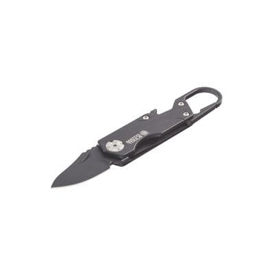 CARABINER FOLDING KNIFE - BLACK