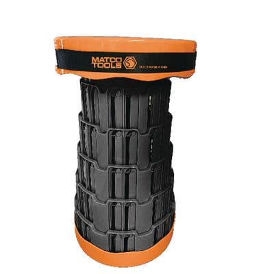 HEAVY DUTY EXPANDABLE SEAT, ORANGE