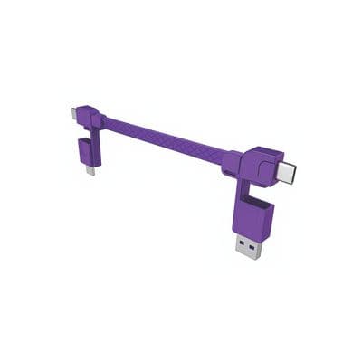 MAGIC FLEX 6-IN-1 CABLE - 100W PURPLE