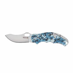 GUT HOOK KNIFE BLUE CAMO